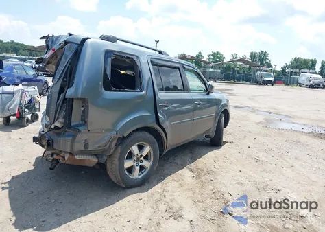 2009 Honda Pilot Ex-L z USA, uszkodzony, nr VIN 5FNYF485X9B048208